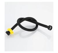 Tuyau d'arrosage en nylon noir pour robinet d'arrivée d'eau, chauffe-eau, toilettes, cuisine, salle de bain, tuyau d'arrosage (50 cm)