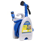 Tuyau d'arrosage extensible 15m 12 bar + Pistolet multi-jets 7 fonctions + raccords GOODYEAR