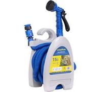 Tuyau d'arrosage extensible 15m 12 bar + Pistolet multi-jets 7 fonctions + raccords GOODYEAR
