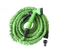 Tuyau d'arrosage extensible 30 m canada green + pistolet 7 fonctions