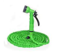 Tuyau D'Arrosage Extensible Avec Buse De Pulvérisation 7 Modes - Tuyaux D'Arrosage Pour Jardinage Anti-nœuds Anti-fuite Pour L'arrosage Du Jardin Le Lavage De Voiture (Vert,7.5m)