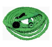 Tuyau d'arrosage extensible avec coutures apparentes, 5 à 15 m, accessoire d'irrigation, large ouverture, rangement compact