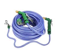 Tuyau d'arrosage Extensible Ensemble de Pistolet à Eau de Lavage de Voiture à Haute Pression Domestique, Tuyau Flexible, buse de Tuyau d'eau télescopique de Jardin, Outil d'arrosage et de ne