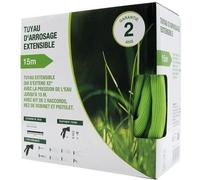 Tuyau d'arrosage extensible - FITT - 15 m - Vert