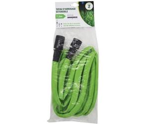 Tuyau d'arrosage extensible - FITT - 7.5 m - Vert
