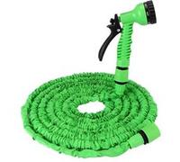 Tuyau d'Arrosage Extensible jusqu'à 38m avec Pistolet Multifonctions Avizar Vert Vert