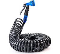 Tuyau d'arrosage flexible - Suan - Kit complet avec accessoires - Longueur : 10m Gris G