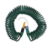 Tuyau d'arrosage flexible rétractable pour faciliter le jardinage et le lavage de voiture, connecteur rapide, contrôle du débit réglable, plusieurs longueurs disponibles (15 m)