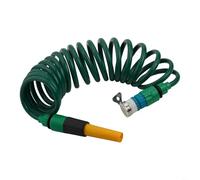 Tuyau d'arrosage flexible rétractable pour faciliter le jardinage et le lavage de voiture, connecteur rapide, contrôle du débit réglable, plusieurs longueurs disponibles (5 m)
