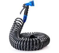 Tuyau d'arrosage flexible - Suan - Kit complet avec accessoires - Longueur : 10m Gris G