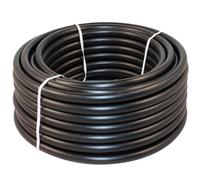 Tuyau d'Arrosage Goutte à Goutte Longueur 100m et Ø 16mm - Parfait pour la Micro-Irrigation de Bordures et de Haies - Pression de Service 1 Bar - Matériau Polyéthylène Robuste et Durable - Rain