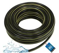 Tuyau d'arrosage - KOTARBAU - 30m - 4 couches - renforcé - noir et jaune