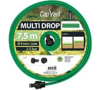 Tuyau d'arrosage - Multi Drop - Souple perforé - 15 m - Vert - Arrosage de jardin