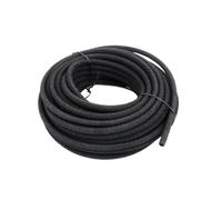 Tuyau d'arrosage perforé en caoutchouc PE noir, 5 m, 4/8, 12/16 mm, for irrigation de jardin irrégulière, microporeux et enterré(8mm)
