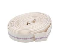 Tuyau d'arrosage plat de 5,1 cm avec protection incendie, 20 m - Tuyau d'arrosage plat robuste pour terres agricoles, jardin et utilisation d'urgence (7,6 cm, 50 m)