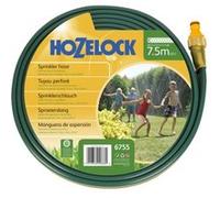 Tuyau d'arrosage plat perforé 7,5m - HOZELOCK - 6755P0000 Noir G