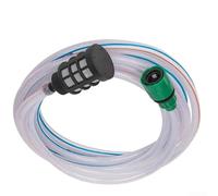 Tuyau d'arrosage portable de 5 m et 10 m pour utilisation de jardin, connecteur d'entrée fiable, accessoires pour l'entretien des plantes (10 m)