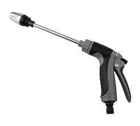 Tuyau d'arrosage pour buse de laveuse turbo, réglable pour le lavage de voiture, l'arrosage des plantes et le nettoyage avec design résistant à la rouille (B)