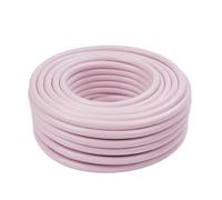 Tuyau d'arrosage Relaxdays, 30 m, universel 1/2", rose