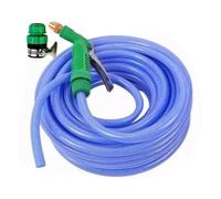 Tuyau d'arrosage sans torsion - Rallonge flexible de conduite d'eau, kit de tête de pulvérisation de jardin, tuyau d'arrosage floral compact, équipement de lavage de voiture à haute pression | RV