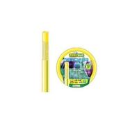 Ribimex Tuyau Tubiroll Tricoté Antivrille 25 m Jaune