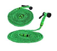 Tuyau d'arrosage tuyau d'arrosage extensible tuyau magique pistolet à eau arroseur for nettoyage de voiture fournitures de jardin en plein air(100FT)