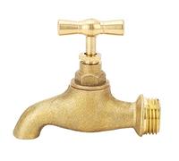 Tuyau d'arrosage Tuyau fileté Tuyau Bibb, Tuyau en Laiton Bibb Bibb Robinet d'arrêt d'eau Robinet Tuyau d'irrigation Bavoir Tuyau à Motif Lourd Bibb
