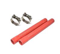 Tuyau d'arrosage Tuyau flexible en silicone rouge for automobile, tuyau d'admission d'échangeur intermédiaire en fil d'acier, radiateur Tuyau d'arrosage(900MM_ID16MM)