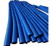 Tuyau d'aspirateur industriel, flexible en PVC de 1 à 10 m, tuyau de dépoussiérage rétractable pour ventilation intérieure, drainage et aspiration industrielle(3m,Dia 80mm)
