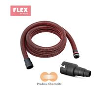 Tuyau d'aspiration antistatique FLEX avec régulation de l'air secondaire 4 m ...