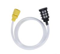 Tuyau d'aspiration auto-amorçant de rechange pour Karcher K2 K3 K4 K5 K6 - Tuyau d'admission d'eau 3 m/5 m avec 2 connecteurs - Pas besoin de robinet - Fonctionne avec seau, lac (3 mètres)