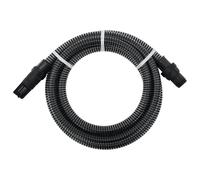 Tuyau d'Aspiration avec Raccords en PVC Noir 1" 4 m PVC Pompe Jardin vidaXL