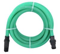 Tuyau d'Aspiration avec Raccords en PVC Noir 1" 4 m PVC Pompe Jardin vidaXL