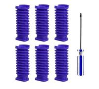 Tuyau D'aspiration Bleu For Aspirateur Dyson V8/V10/V12/V15/SV18/SV20/SV10K Avec Tournevis(6PCS With Tool)