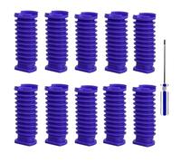 Tuyau D'aspiration Bleu For Tambour, Compatible Avec Les Aspirateurs Dyson V8 Slim, V10 Slim, V12 Slim, V15 Slim, SV18, SV20 Et SV10K. Outil De Vissage Inclus.(11pcs)
