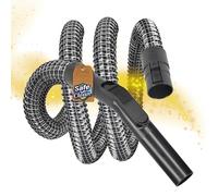 Tuyau d'aspiration de 2 m compatible avec l'aspirateur à cendres Kärcher AD2 AD3 AD4, tuyau en spirale résistant à la chaleur, alternative à l'original 4.440-046.3