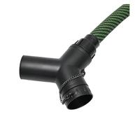 Tuyau D'aspiration De Poussière 5/3,5 M, Compatible Avec FESTOL Et MIRK, For Aspirateur, Meuleuse Et Polisseuse. Tuyau Fileté Antistatique D27/32.(Y-adapte)