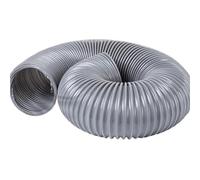 Tuyau d'aspiration de poussière en caoutchouc PVC, Tuyau tubulaire en PVC gris for ventilation et aspiration, diamètre intérieur 30-100 mm, longueur 1-5 m(3 Meters,ID 80mm)