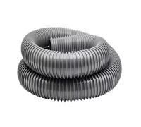 Tuyau d'aspiration de poussière Gris Flexible, Gaine de Ventilation en Plastique ondulé de 150 mm, évacuation des fumées et des copeaux sur 3 m, idéal pour Les climatiseurs Portables et Les