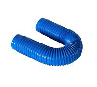 Tuyau d'aspiration en PVC bleu de 1 mètre for dépoussiérage et ventilation - Tuyau flexible de 30 à 100 mm de diamètre intérieur(100mm)