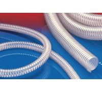 Tuyau d'aspiration et de transport AIRDUC® PUR 355 AS Ø intérieur 75-76 mm Ø extérieur 86,00 mm 5.5 mm Longueur 15 m