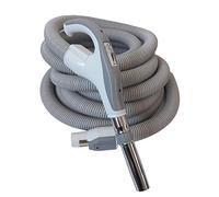 Tuyau d'aspiration pour aspiration centralisée on/off, raccord pour accessoires 32 mm, raccord pour prise murale 37 mm, longueur 8m