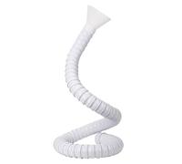 Tuyau d'aspiration pour bras d'aspiration des, Bras d'extracteur de vapeur avec tuyau capot for le noir lait laboratoire soudure tailles multiples(Milk,75mm-200cm)