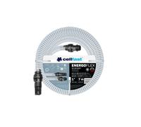 Cellfast Kit pour Pompes - Tuyau Suceuse - Panier et Raccords - 1" 7 m Energoflex