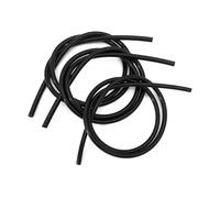 Tuyau de 1 m 29 tailles 2 mm à 25 mm en silicone noir de qualité alimentaire tuyau d'arrosage tuyau de jardin tuyau d'eau tuyau de gaz tuyau d'arrosage (1 m _ OD 9XID 6 mm)