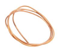 Tuyau de Bobine Souple de Tube de cuivre de 2 m, Tube de Bobine Souple de réfrigération de diamètre extérieur 6 mm/ID 5 mm, pour réfrigérateur de climatiseur, etc.