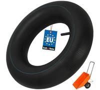 Tuyau de brouette KOTARBAU 8-4.00 - Remplacement de roue, intérieur avec valve droite, roue pneumatique, adapté pour chariot à main.
