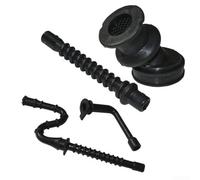 Tuyau de carburant et collecteur d'admission pour tronçonneuse modèle 026 pour MS 260 024 pour MS 240 Kit complet de remplacement en caoutchouc