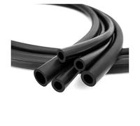 Tuyau de carburant noir NBR 1/3 mètre, tube résistant à l'huile, flexible en caoutchouc souple la chaleur for essence et diesel, diamètre intérieur 2/3/4/5/6/7/8 mm lingli(3M_ID 5XOD 10MM)