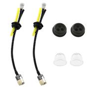 Tuyau de Carburant Pour Débroussailleuse, Universel Filtre à Essence kit,Durites D'essence de Tondeuses Avec Poire d Amorçage, Tuyaux D'essence Avec Filtre, Tuyau D'essence, Pour le Jardinage